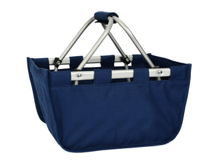 Navy Collapsible Market Tote #MARKETS-NAVY-VLU