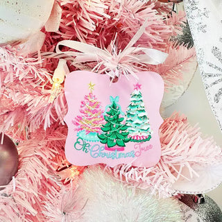 Oh Christmas Tree Ornament - 3 pc Set #SO-FR3-OHCTREE - Ornament
