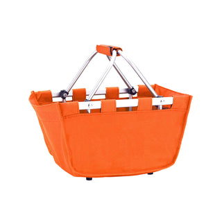 Orange Collapsible Market Tote #MARKETS-ORG-VLK