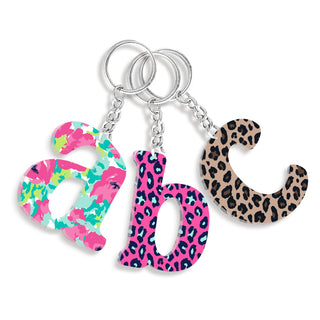 Show Your Wild Side Single Initial Acrylic Keychain Pre-Pack