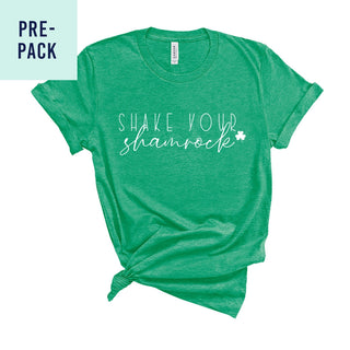 Heather Kelly Green Shamrock T-Shirt Pre-Pack