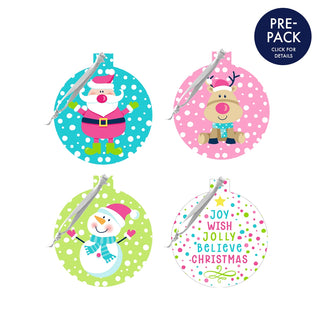 Christmas Characters Ornament Set Pre-Pack