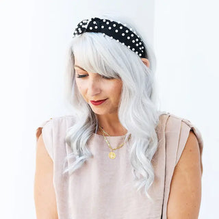 Paige Satin Headband Elegant Hair Accessory for Women Gift #MNA2405 - Fashion Headband - Women’s