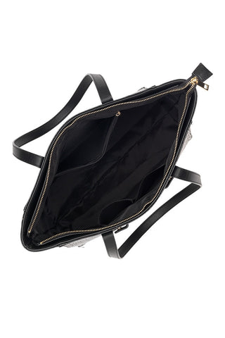 Black Crocodile Abbey Purse