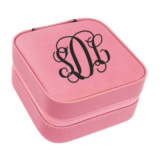 Personalized Pink Jewelry Case #L2304-PK-PERS - Jewelry Box/Organizer
