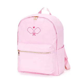 Pickleball Paddle Pink Backpack Cute Sports Travel School Bag #M364VL-PK-PICKLE - Backpack - Women’s