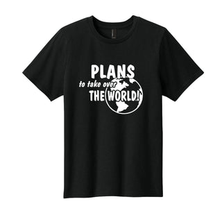 Plans To Take Over The World Kid’s T-Shirt Graphic Tee for Boys & Girls #TSY54-PLANS - Shirt - Kids