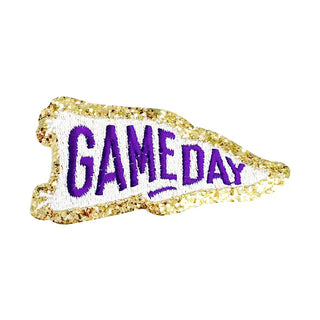 Purple Game Day Pennant Patch #TAIL23-GDPEN-PUR - Patch