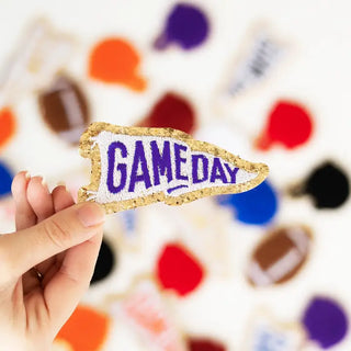 Purple Game Day Pennant Patch #TAIL23-GDPEN-PUR - Patch