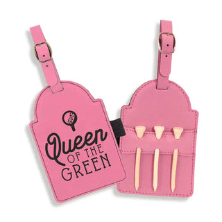 Queen of the Green Golf Tee Holder #L2028&L2030-QGREEN - Pink - Sporting Accessories