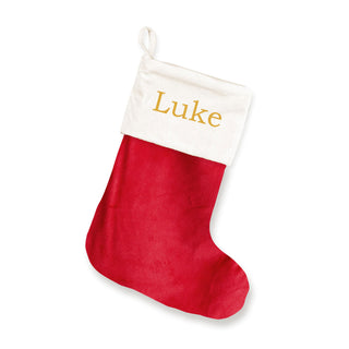 Red Velvet Stocking #M903VL-RED - Holiday Stocking