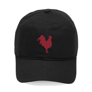Rooster Baseball Cap Farm Country Hat for Men Women #M190VL-BLK-ROOST - Black - Baseball Cap - Women’s