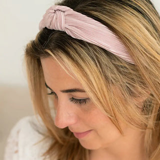Rose Valerie Headband #MNA344-ROSE - Fashion Headband - Women’s