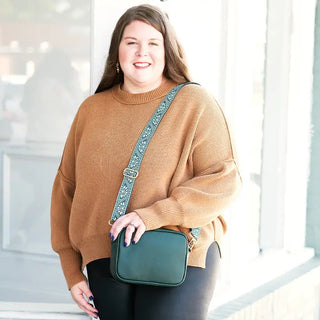 Sage Gia Crossbody Strap #MNA109VL-SAGE - Bag Strap - Women’s