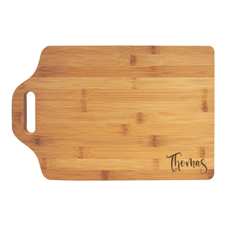 Script Cutting Board-Large