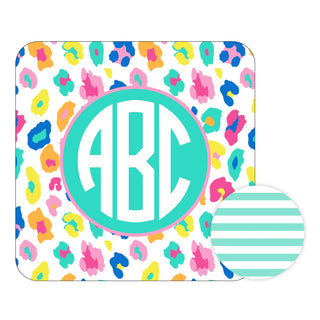 Personalized Fun Leopard Desk Set