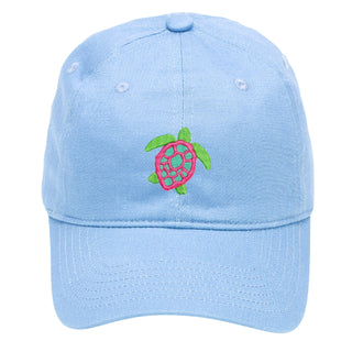 Sea Turtle Embroidered Baseball Cap for Beach Days and Coastal Adventures #M190VL-TUR - Light Blue - Baseball Cap