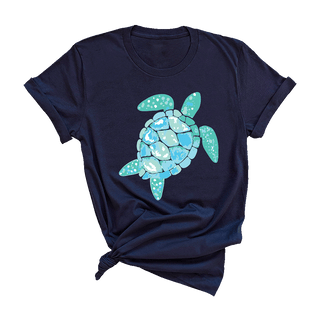Sea Turtle Graphic T Shirt Coastal Beach Ocean Lover Tee Unisex #HPTS-TUR23