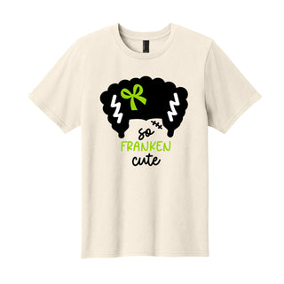 So Frankin Cute Kids Halloween Girls T Shirt Cute Spooky Tee #TSY54-FRNKGIRL - Shirt - Kids