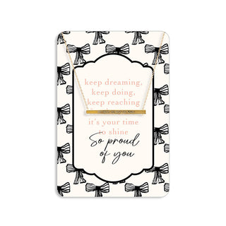 So Proud of You Keepsake Card #VLJC-1347GD-PROUD - Keepsake Coin/Token