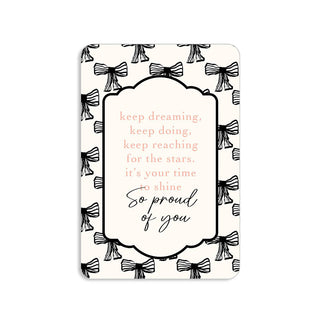 So Proud of You Keepsake Card #VLJC-1347GD-PROUD - Keepsake Coin/Token