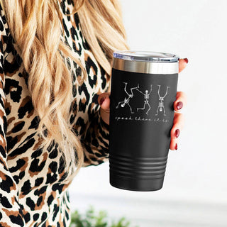 Spook There It Is Tumbler 20oz Halloween Cup Spooky Season Gift #TWB20-SPOOK - Insulated Mug/Tumbler