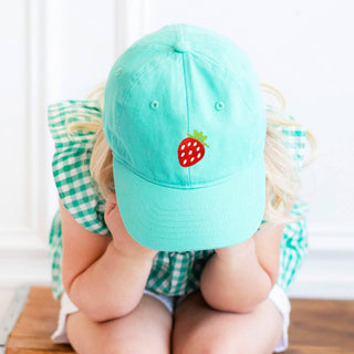 Strawberry Mint Kid’s Cap #M185VL-MINT-STRAW - Baseball Cap - Kids
