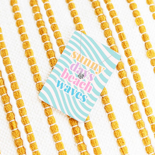 Sunny Days Keepsake Card #VLJC-1359SV-SUND - Pendant/Charm Necklace