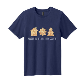Sweet As A Christmas Cookie Kids Cute T-Shirt Graphic Tee for Boys & Girls #TSY54-COOKIE - Shirt - Kids
