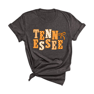 Tennessee State Graphic T Shirt Southern Volunteer Pride Tee Unisex #HPTS-WHTSM-TN24 - T-Shirt (Graphic) - Women’s