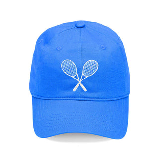 Tennis Racket Embroidered Hat Court Sports Baseball Cap Unisex #M190-TENNIS - Blue - Baseball Cap - Women’s