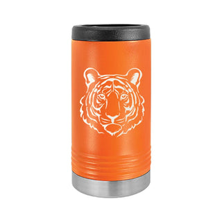 Tiger Orange Slim Can Holder Football Game Day Tailgate Fan Gift #TWBH-TIGER-ORG - Drink Huggers & Koozies