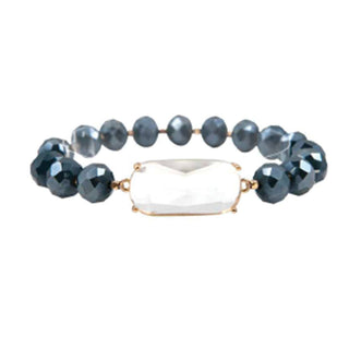 Tinly Bracelet #VLJB3081 - Sapphire - Beaded Bracelet