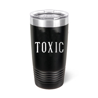 Toxic Tumbler 20oz Halloween Cup Drinkin’ Season Gift #TWB20-TOX23-BLK - Insulated Mug/Tumbler
