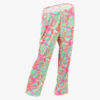 Tropical Pajama Pants Women’s Lounge Bottoms Beach Vacation Gift #MA2030VL-TRP - Small/Medium - Sleepwear Bottom