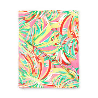 Tropical Throw Blanket Beach House Decor Soft Plush Coastal Gift #M280VL-TRP - Throw Blanket