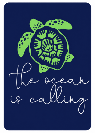 Turtle Magnetic Keepsake Card #HPM-TUR