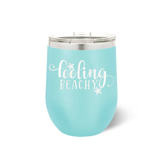 Feeling Beachy Teal Tumbler