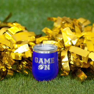 Game On Royal Blue 12oz Insulated Tumbler