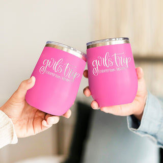 Girls Trip Pink Tumbler