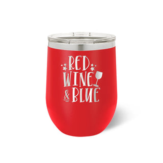 Red, Wine and Blue Tumbler