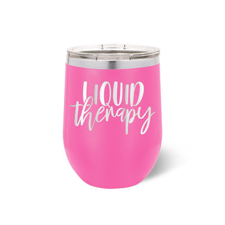 Liquid Therapy Pink Tumbler