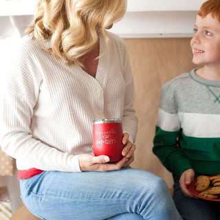 Dear Santa Red 12oz Insulated Tumbler