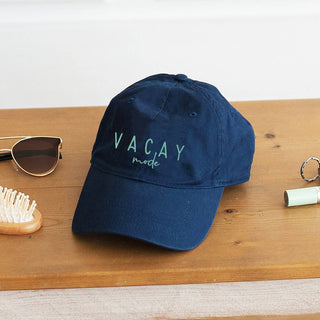 Vacay Mode Embroidered Hat Beach Vacation Baseball Cap for Women #M190VL-VAC23 - Baseball Cap - Women’s