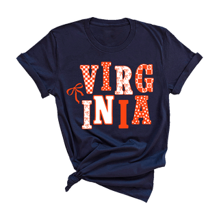 Virginia State Graphic T Shirt Southern Travel Tee for Men and Women #HPTS-NAVYSM-VA24
