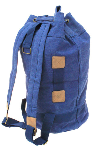 Viv&Lou® 20’’ Tall Navy Canvas Duffle Bag Weekender Travel Gym Overnight Tote #MB3765U-VL