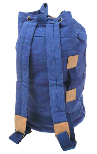 Viv&Lou® 20’’ Tall Navy Canvas Duffle Bag Weekender Travel Gym Overnight Tote #MB3765U-VL