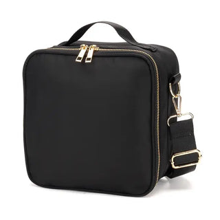 Viv&Lou® Avery Insulated Lunch Box Work School Travel Meal Tote #M389VL-BLK - Black - Lunch Bag/Box