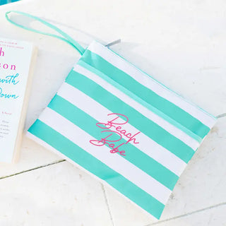 Viv&Lou® Beach Babe Wet Bag Beach Pouch Travel Cosmetic Wristlet #M726VL-BBABE - Pouch - Women’s