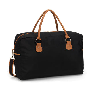 Black Nylon Travel Bag